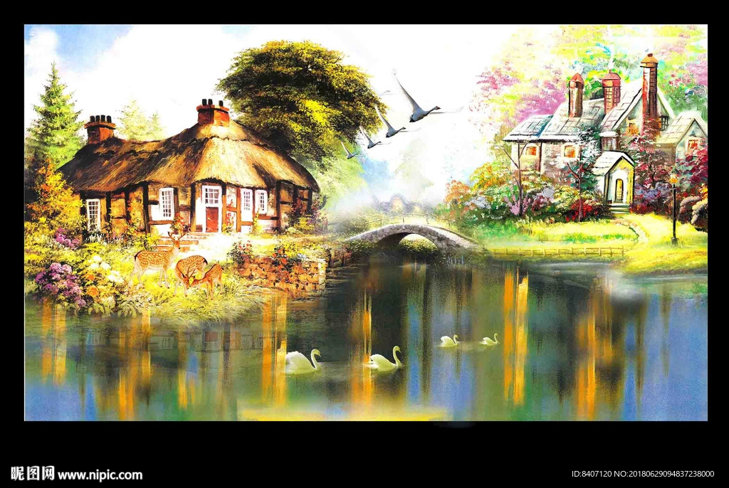 风景油画