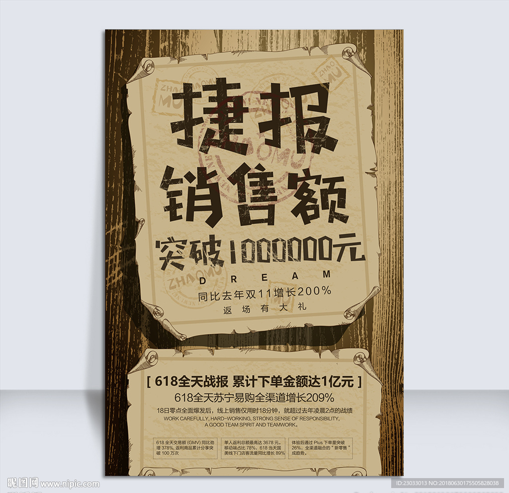 销售捷报