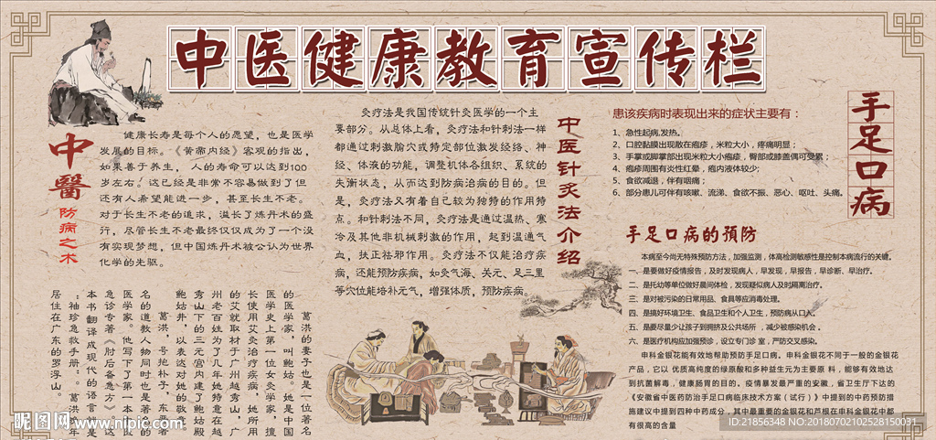 健康教育宣传栏