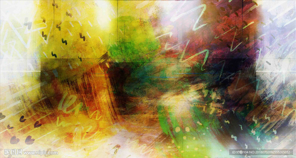 唯美油画