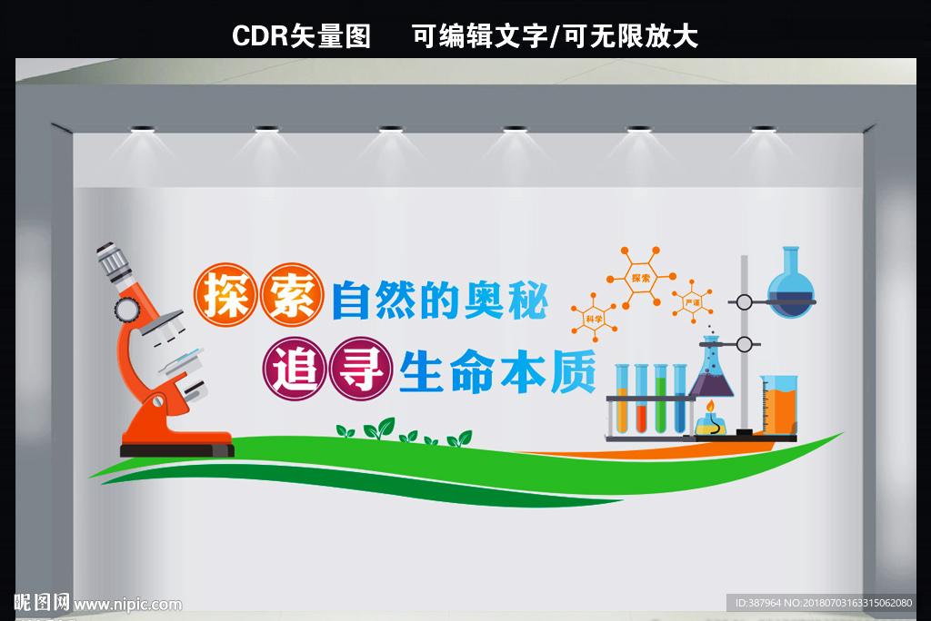 生物文化墙