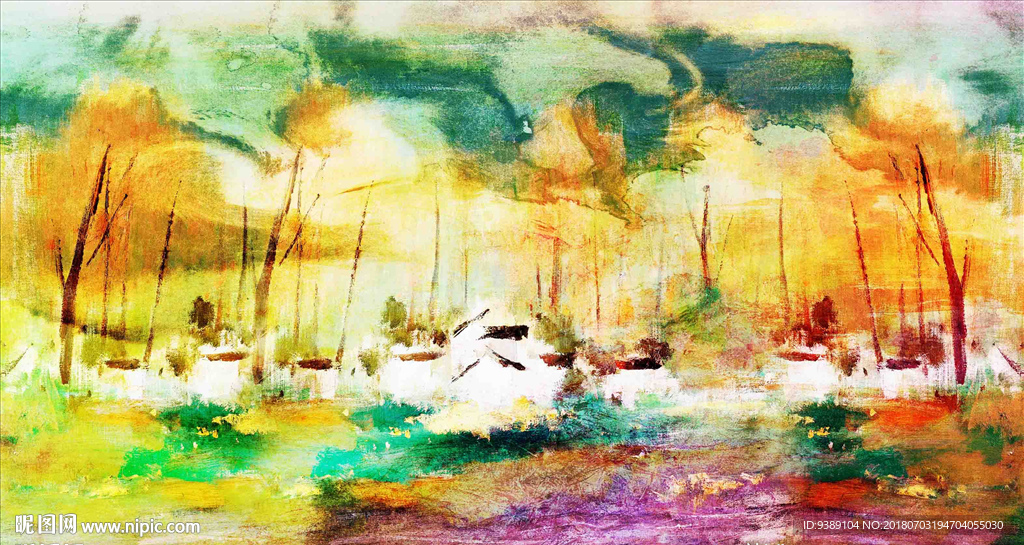油画