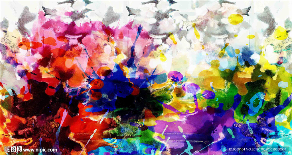 梦幻油画