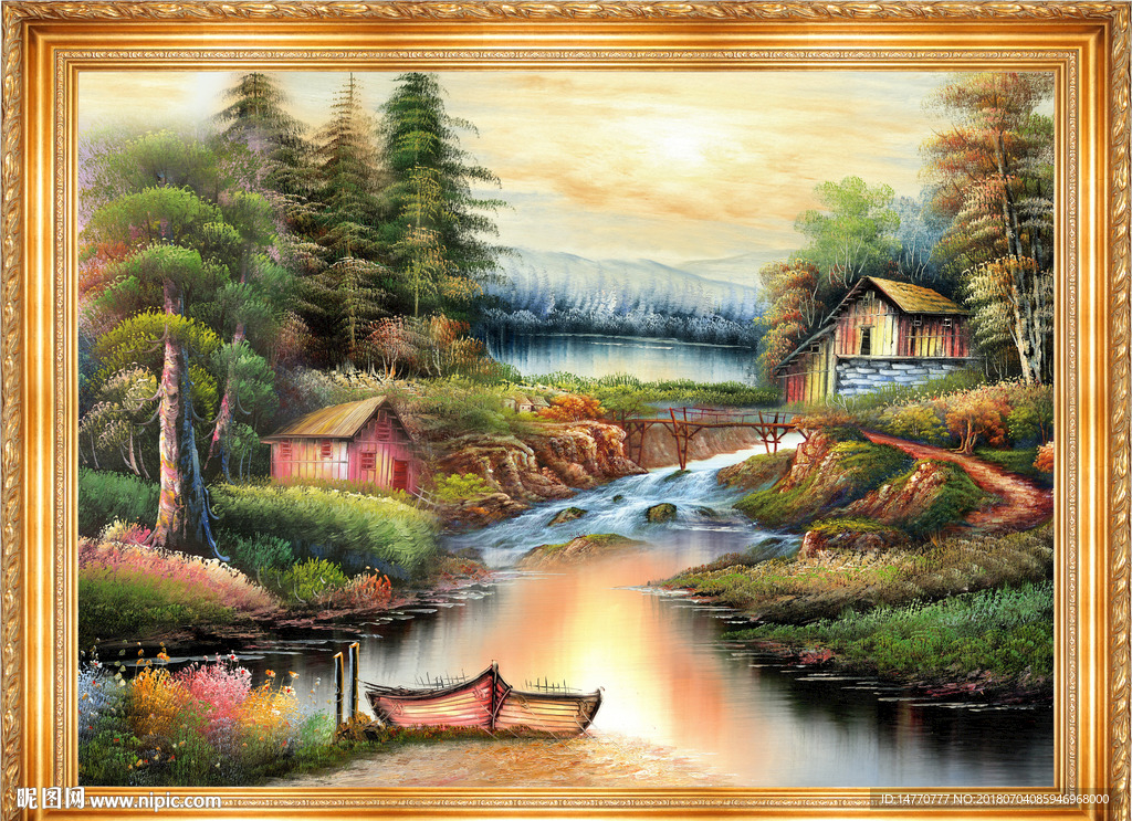 风景油画