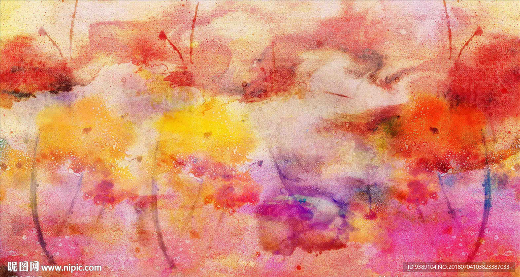 唯美油画