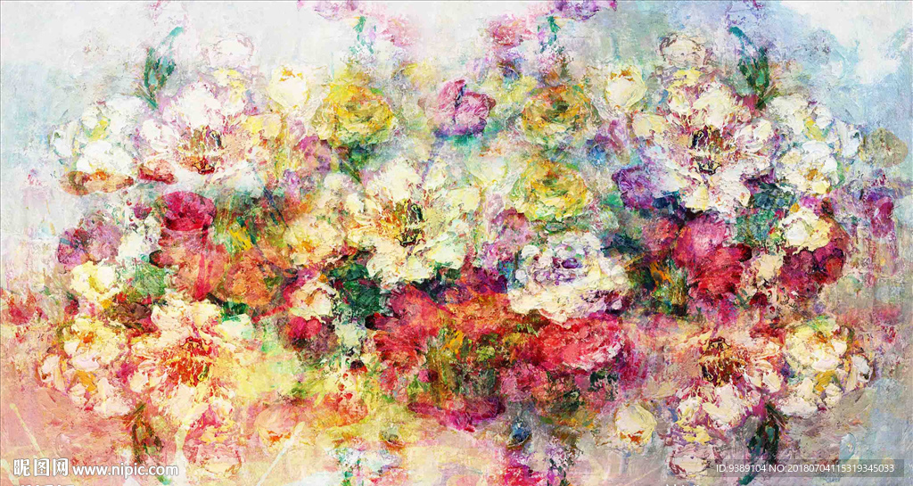 花卉油画