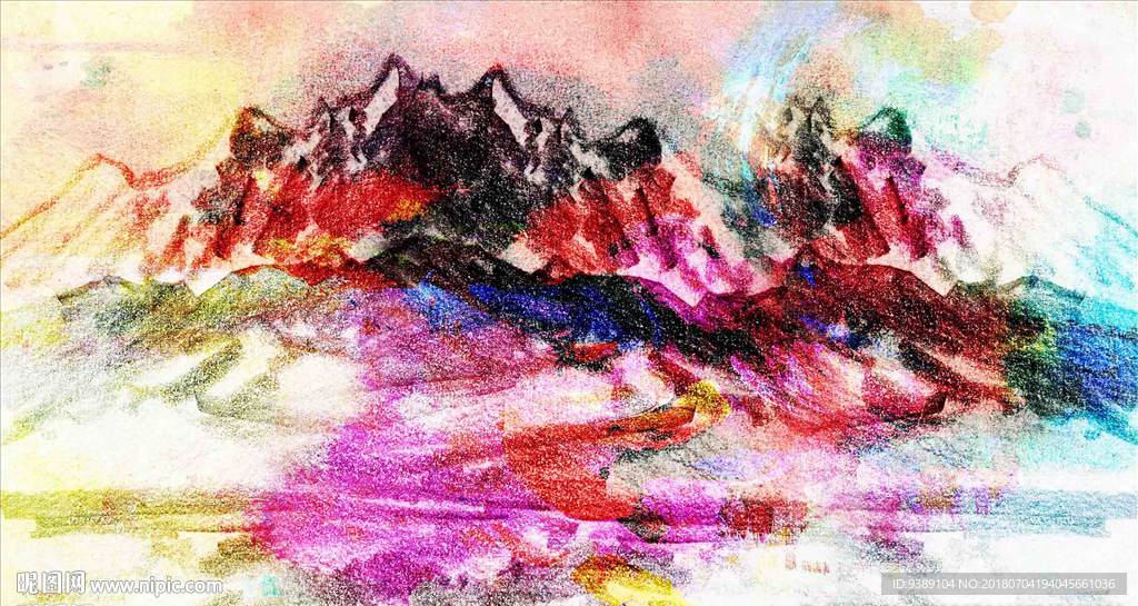 抽象画