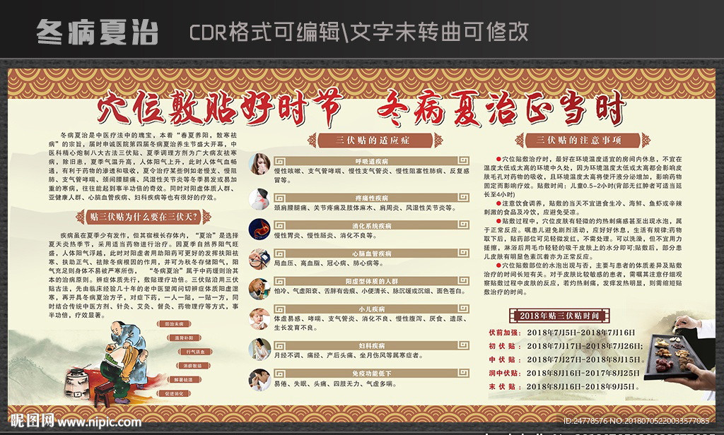 冬病夏治