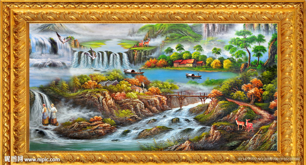 风景油画