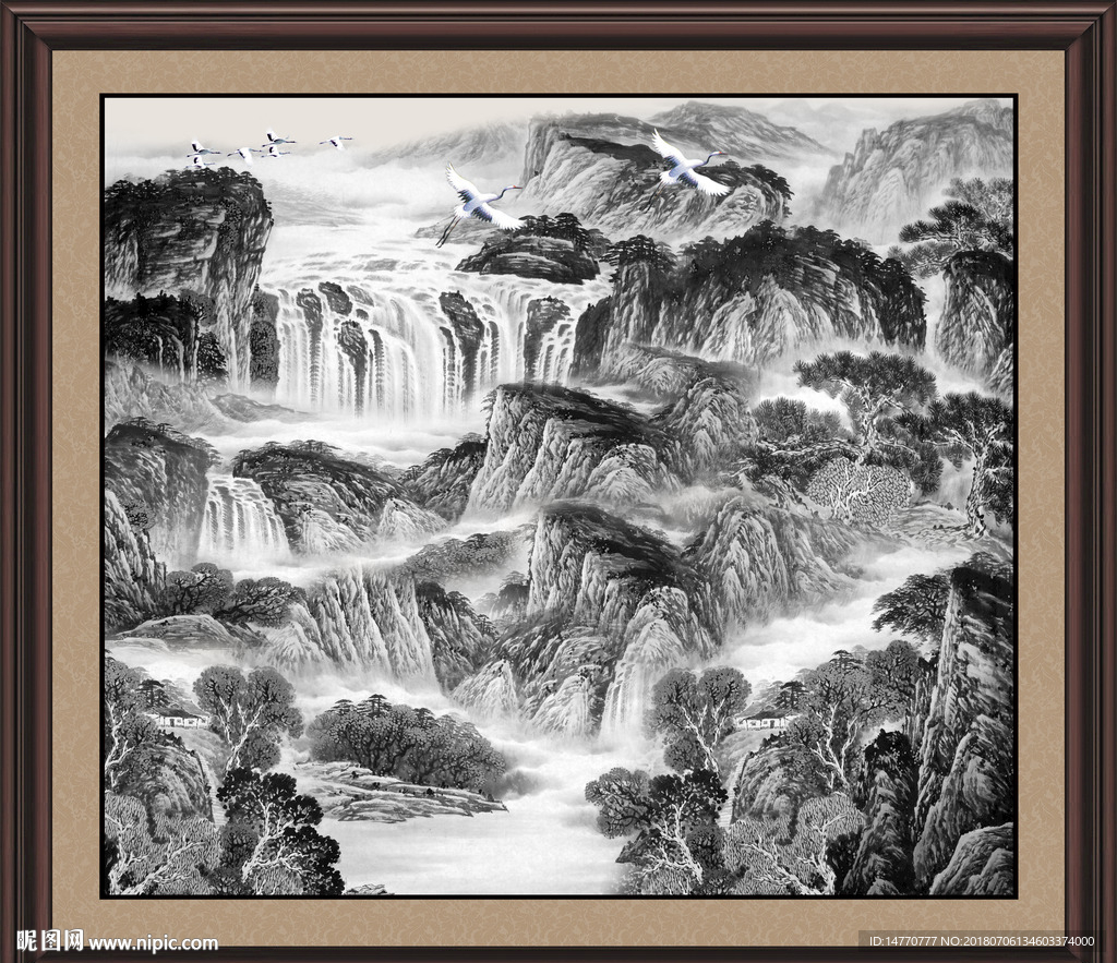 水墨国画