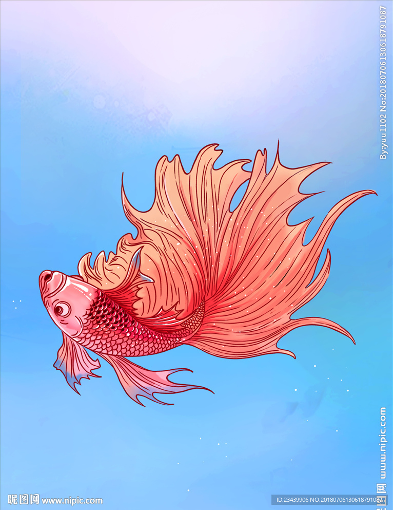 浮世绘 金鱼