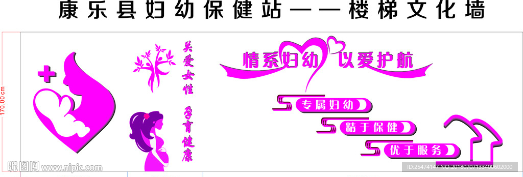 妇幼文化墙