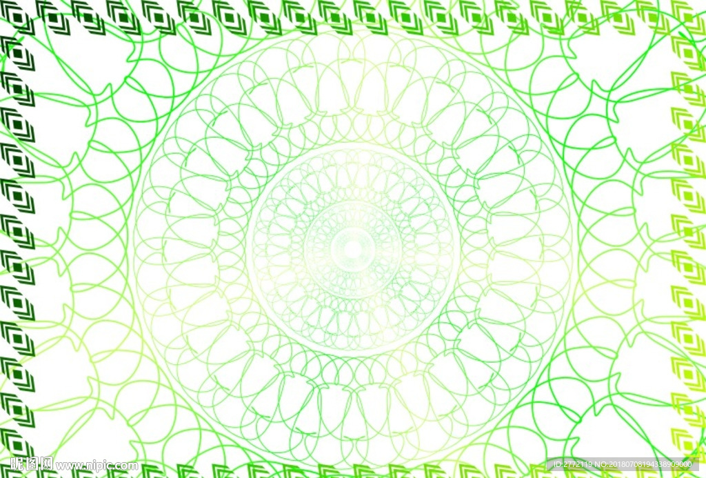 翠叶子 环保证书纹