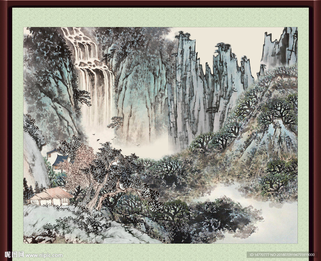 山水国画