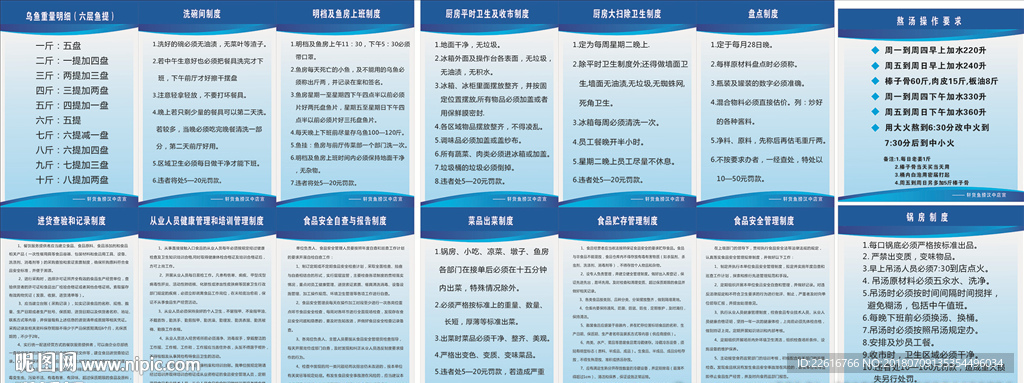 厨房卫生制度
