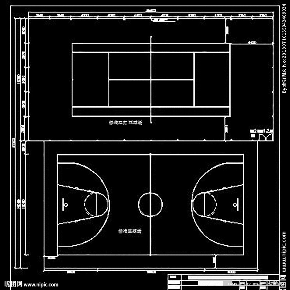 消防大隊網球場籃球場平面圖圖片
