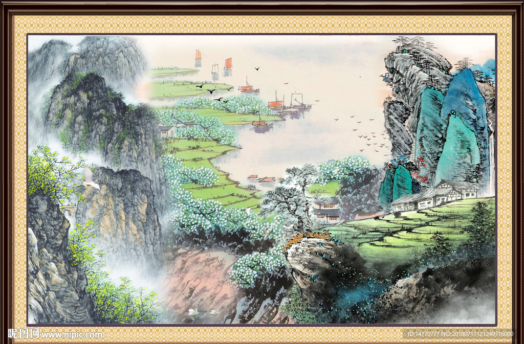 国画风景