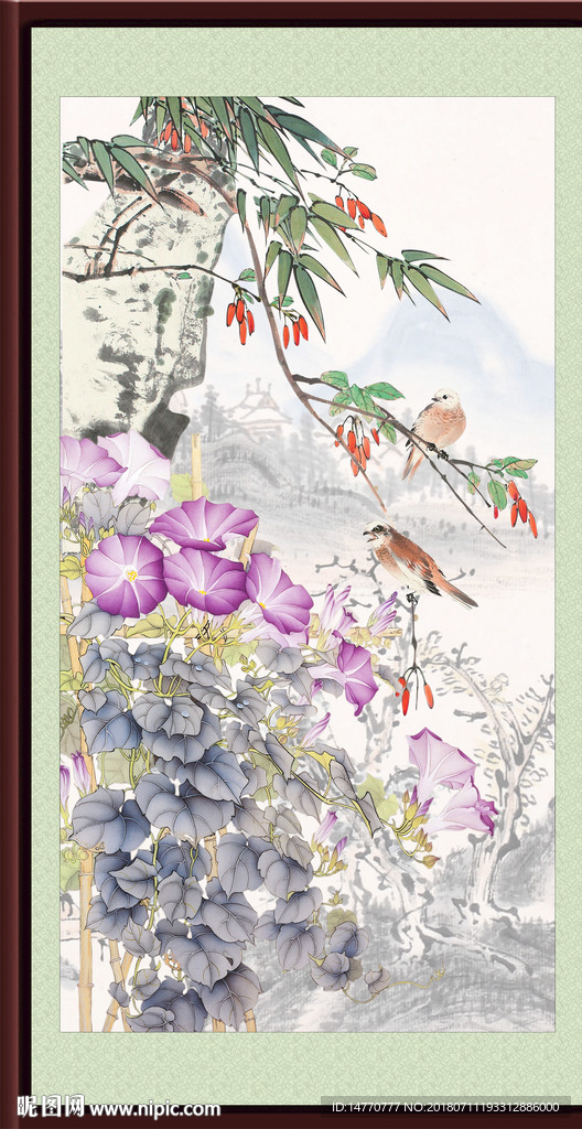 花鸟国画