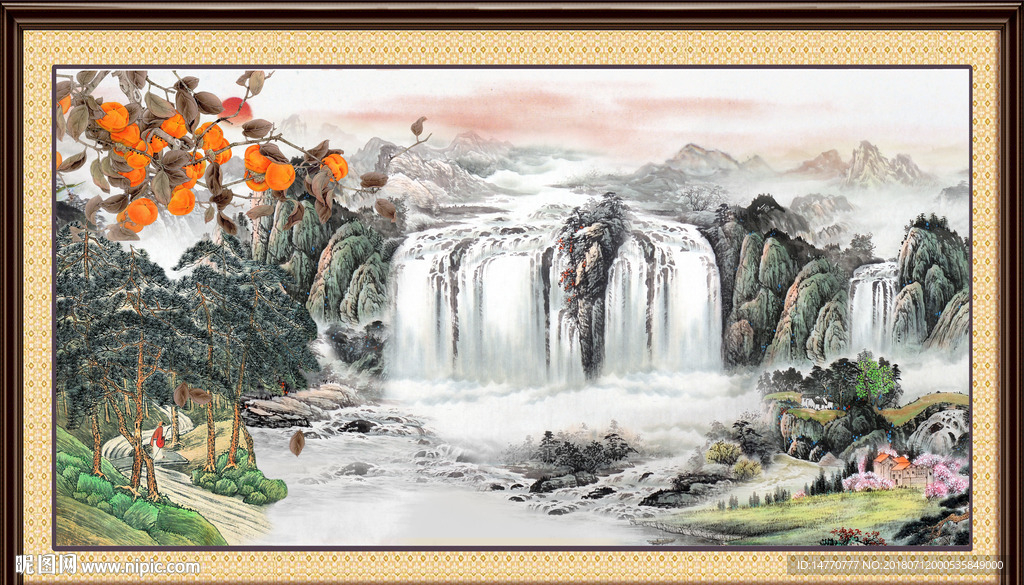 山水国画