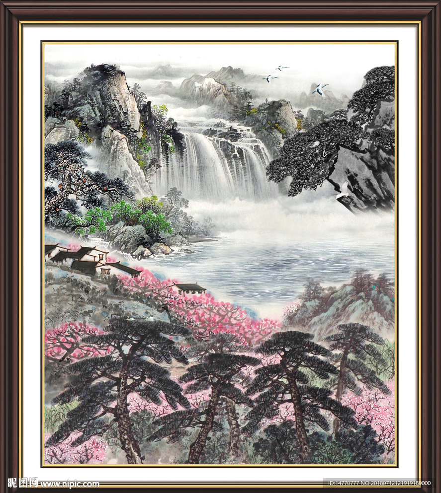 山水国画