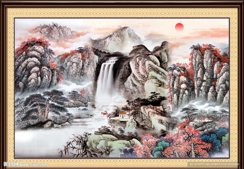 山水国画