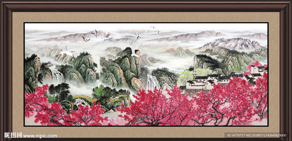 国画山水