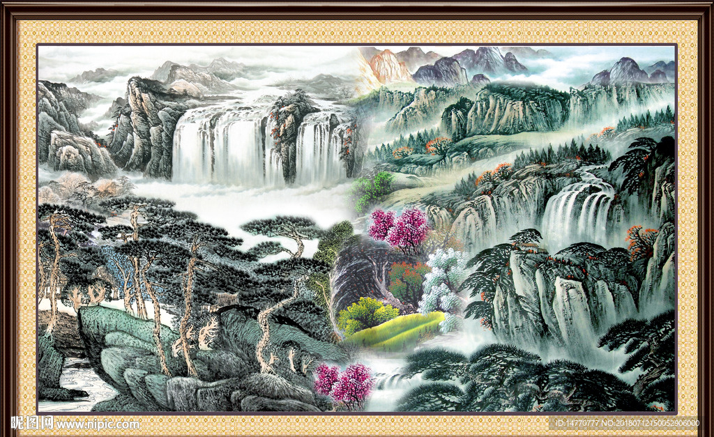 国画山水