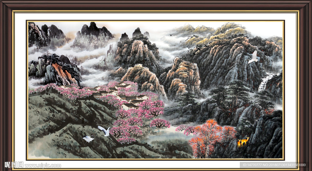 国画山水