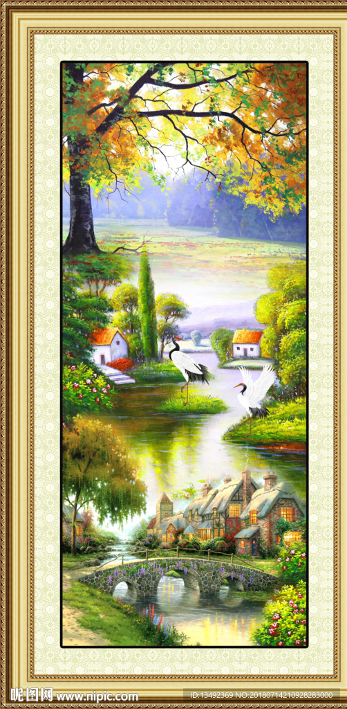 油画 风景