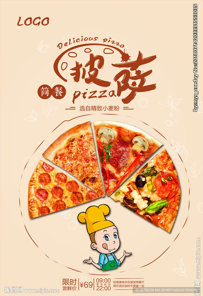 披萨海报