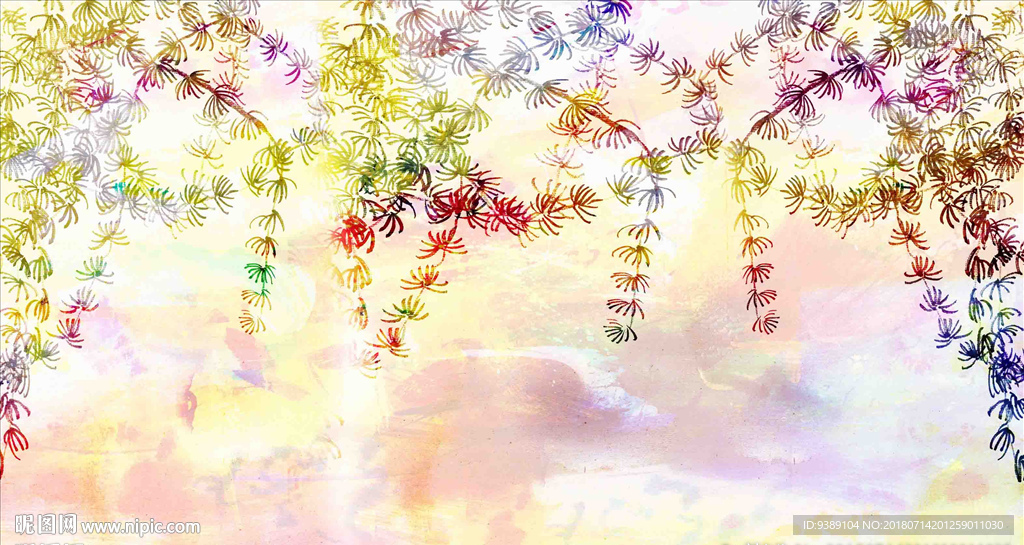 唯美油画