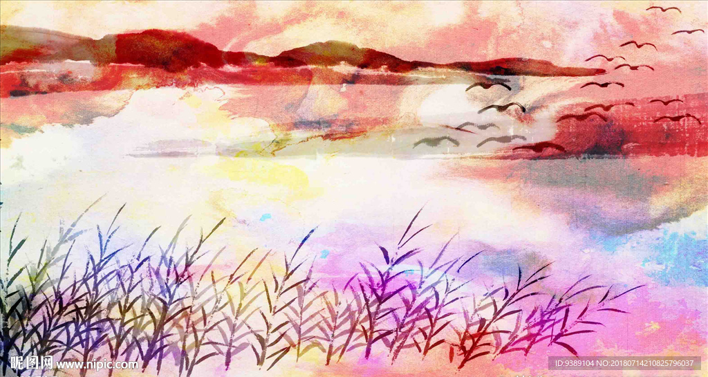 唯美油画