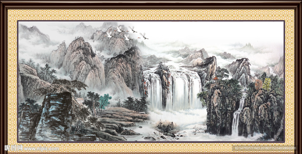 水墨国画