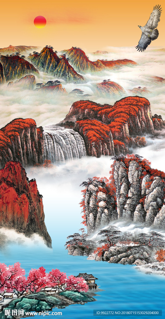 国画山水
