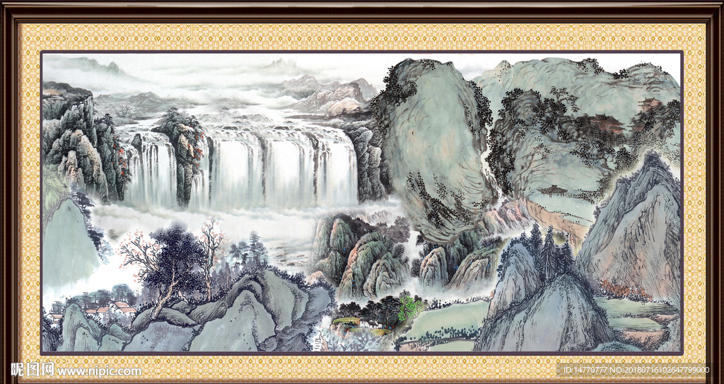 山水国画