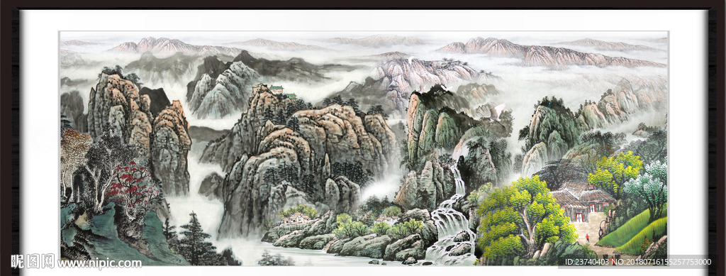 国画山水