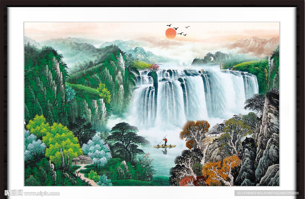 国画山水