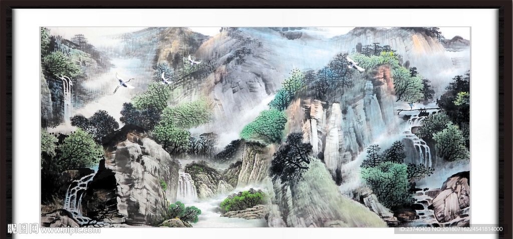 国画山水