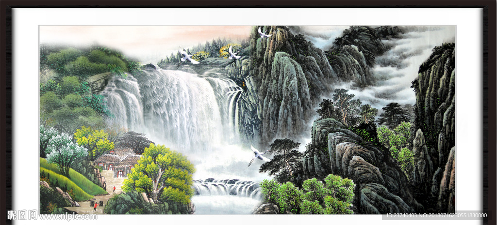 国画山水