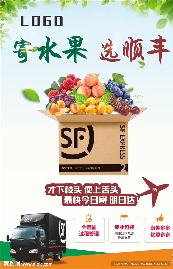 寄水果选顺丰