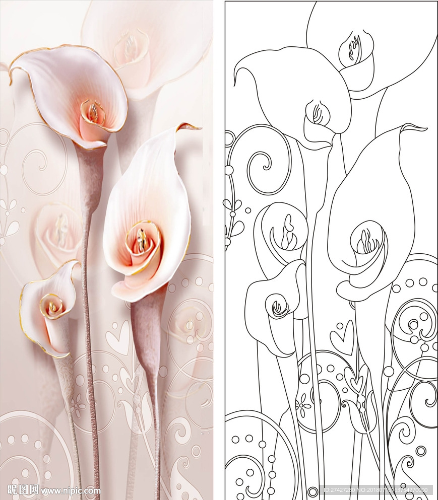 百合花