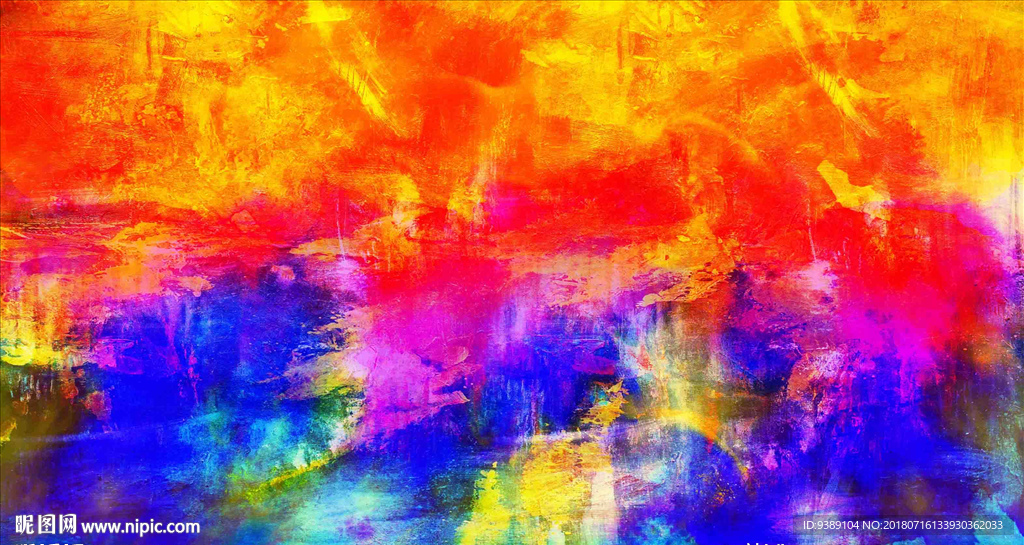 梦幻油画