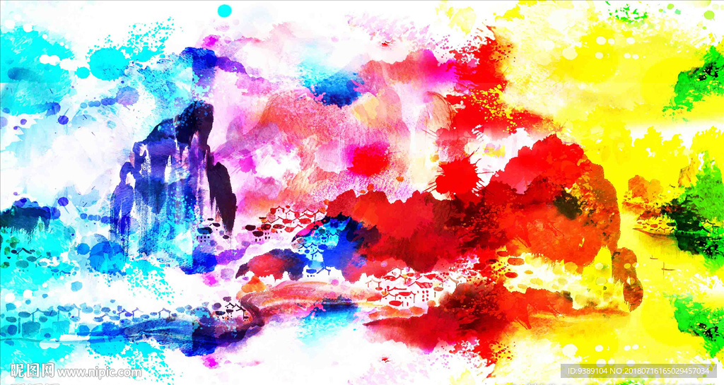 抽象画