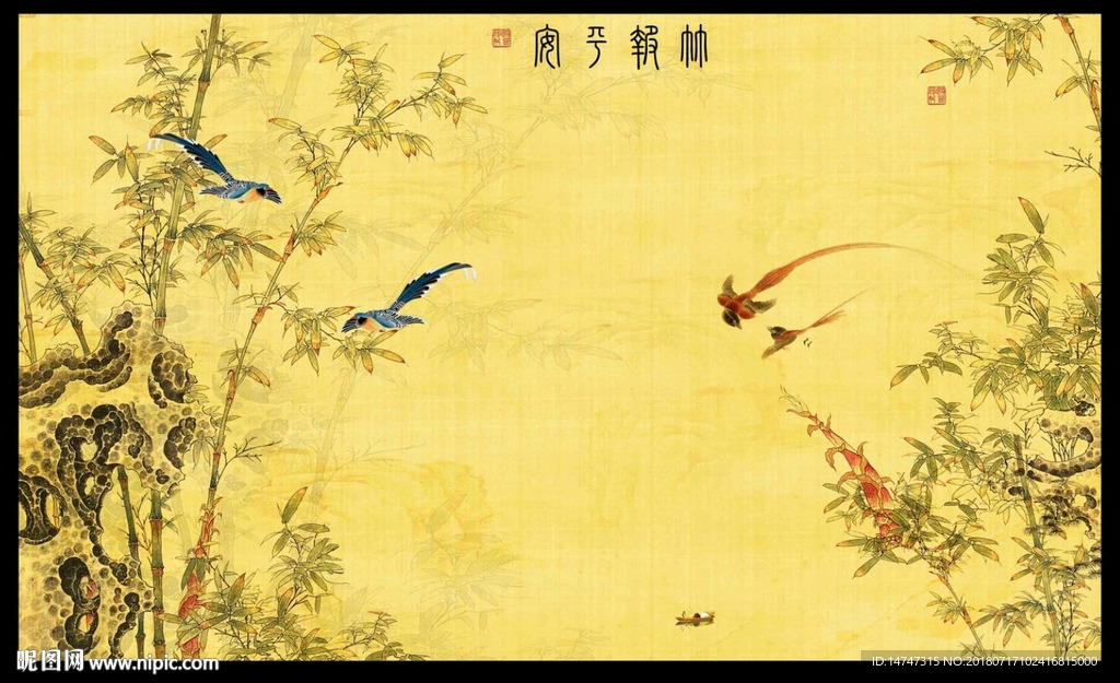 竹报平安