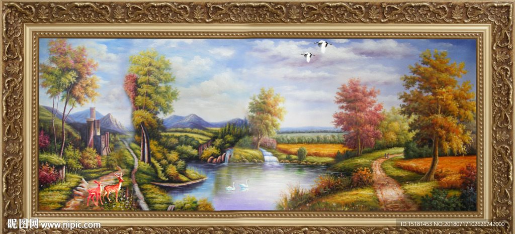 风景油画