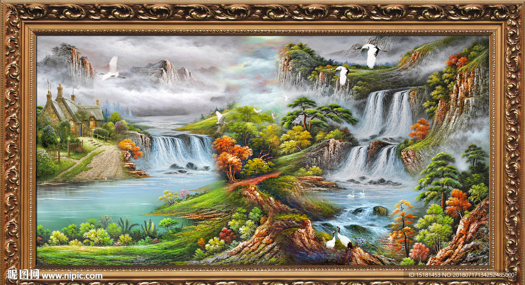 风景油画