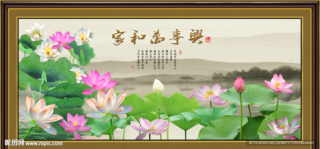 荷花家和