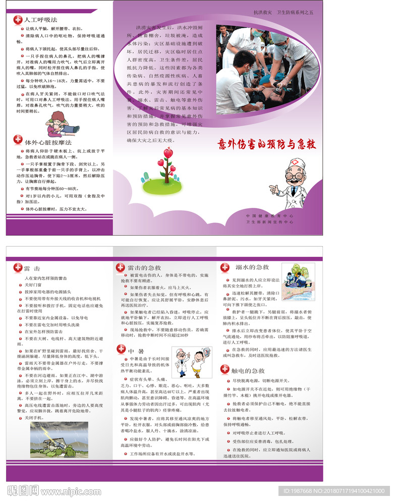 抗洪系列意外伤害的预防与急救