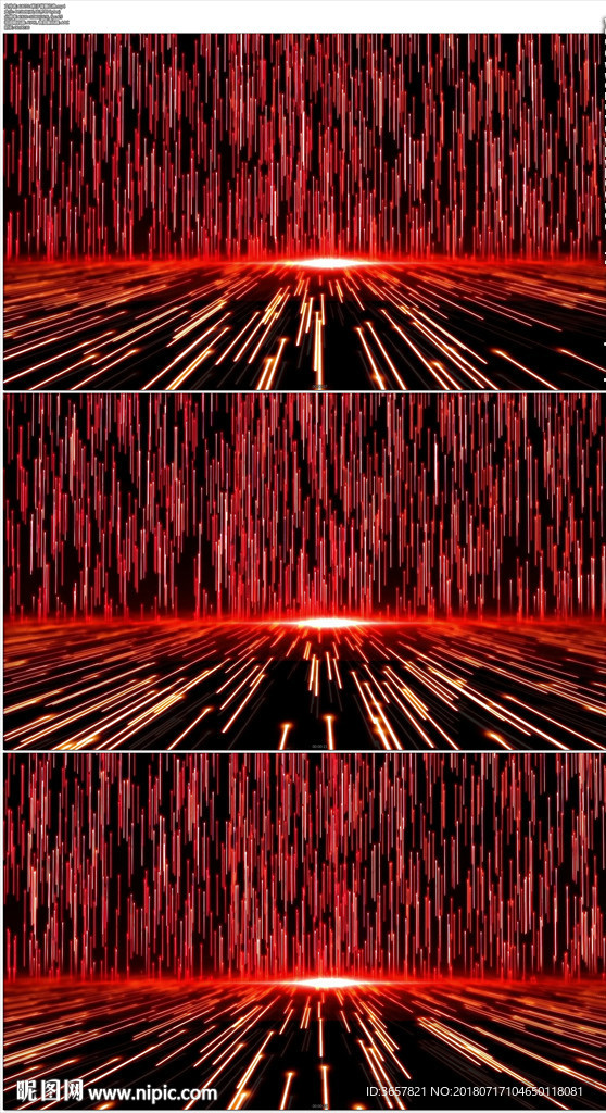 2018年红色粒子LED动态