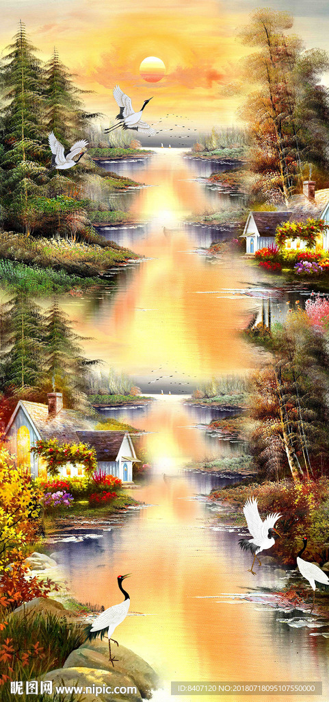 油画风景